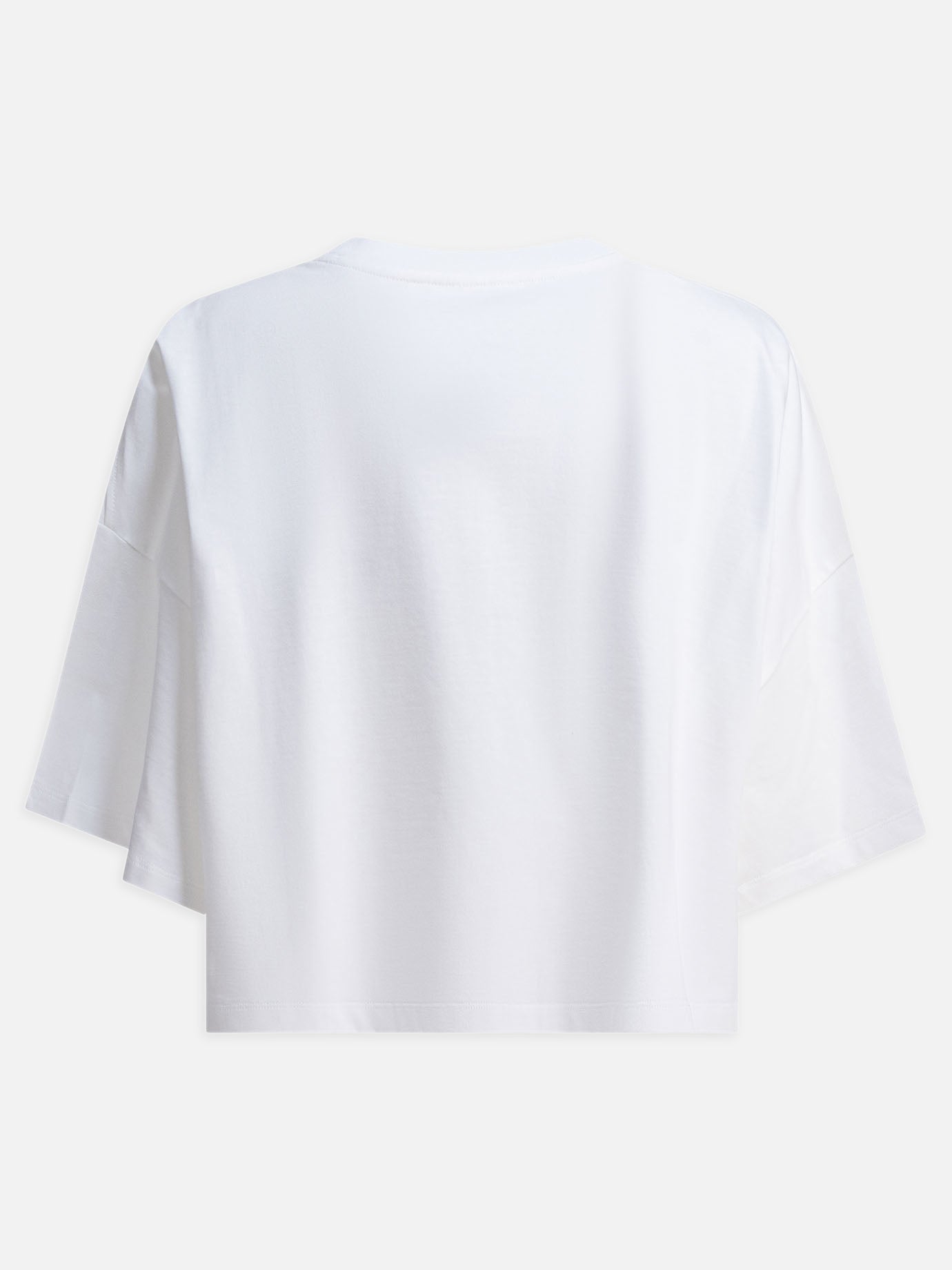Chloé Boxy T-shirt in cotton jersey 10889585_S White thumbnail_2
