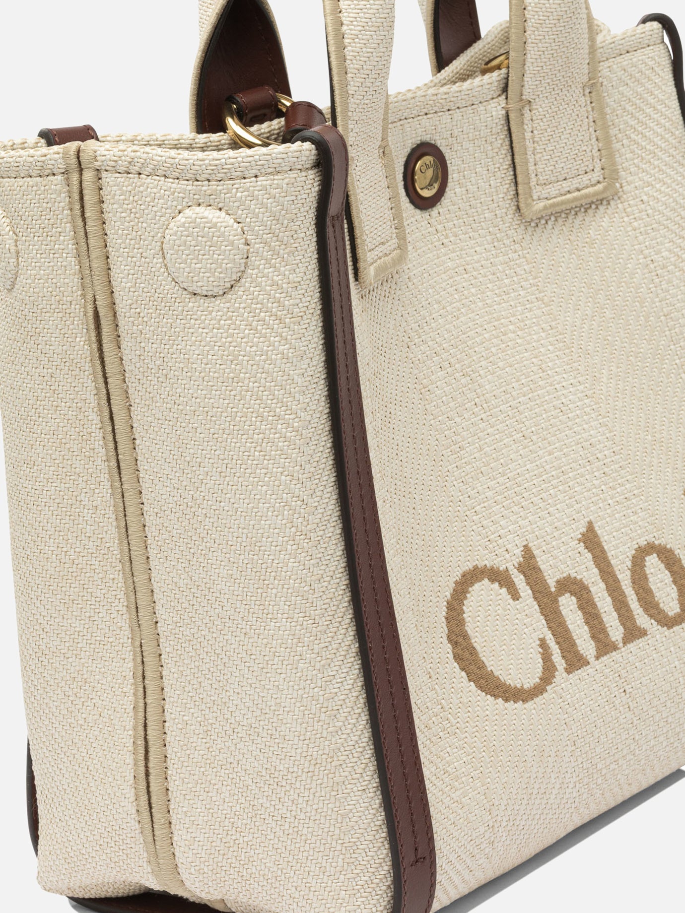 Chloé Borsa tote &quot;Chloé Carry&quot; 17551911_UNI Beige thumbnail_4
