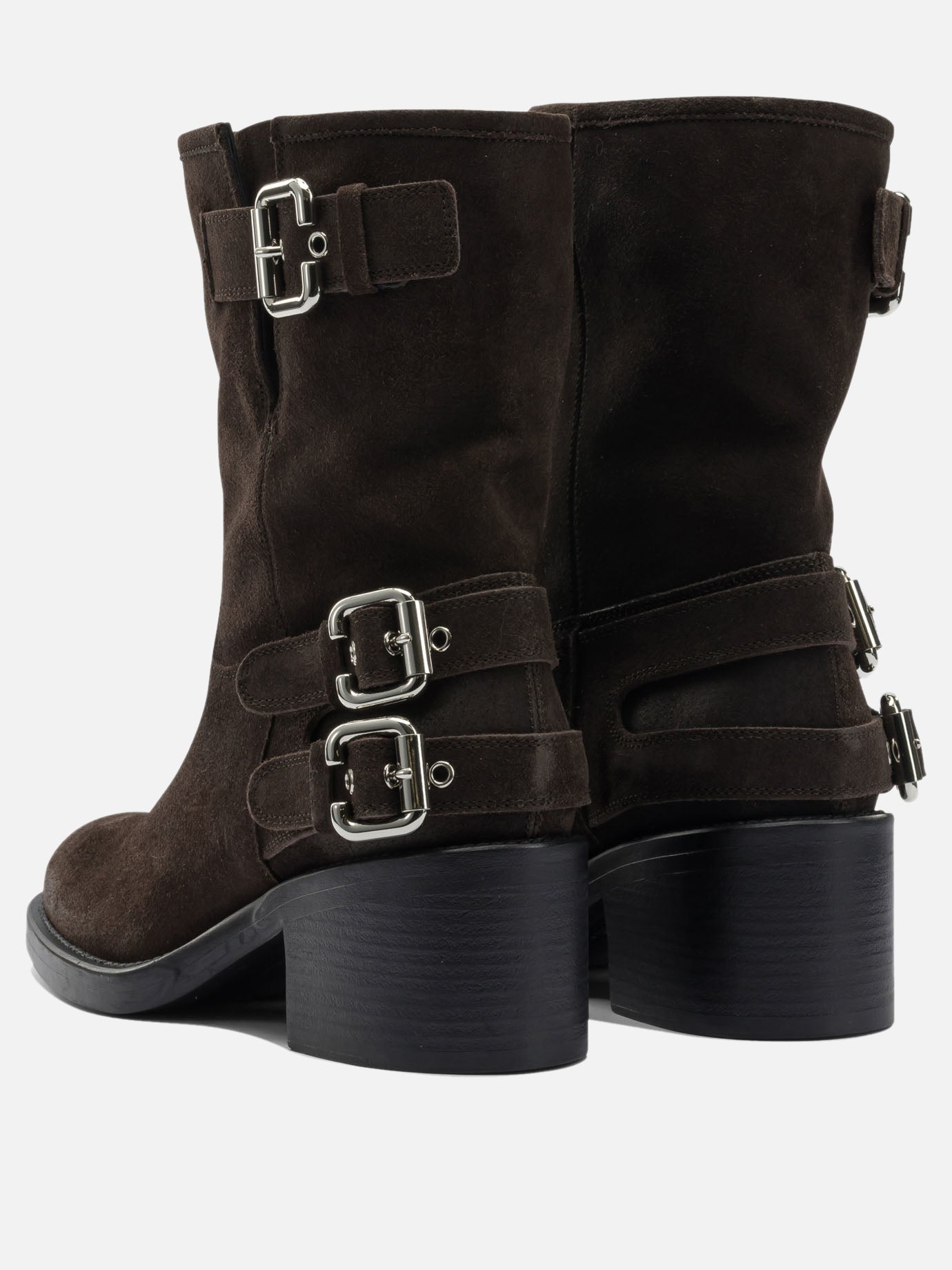 Pull-on boots 100% leather - 100% leather  Brown - Chloé Women | PDP | VIETTI Online Store | Zoom-Modal_4
