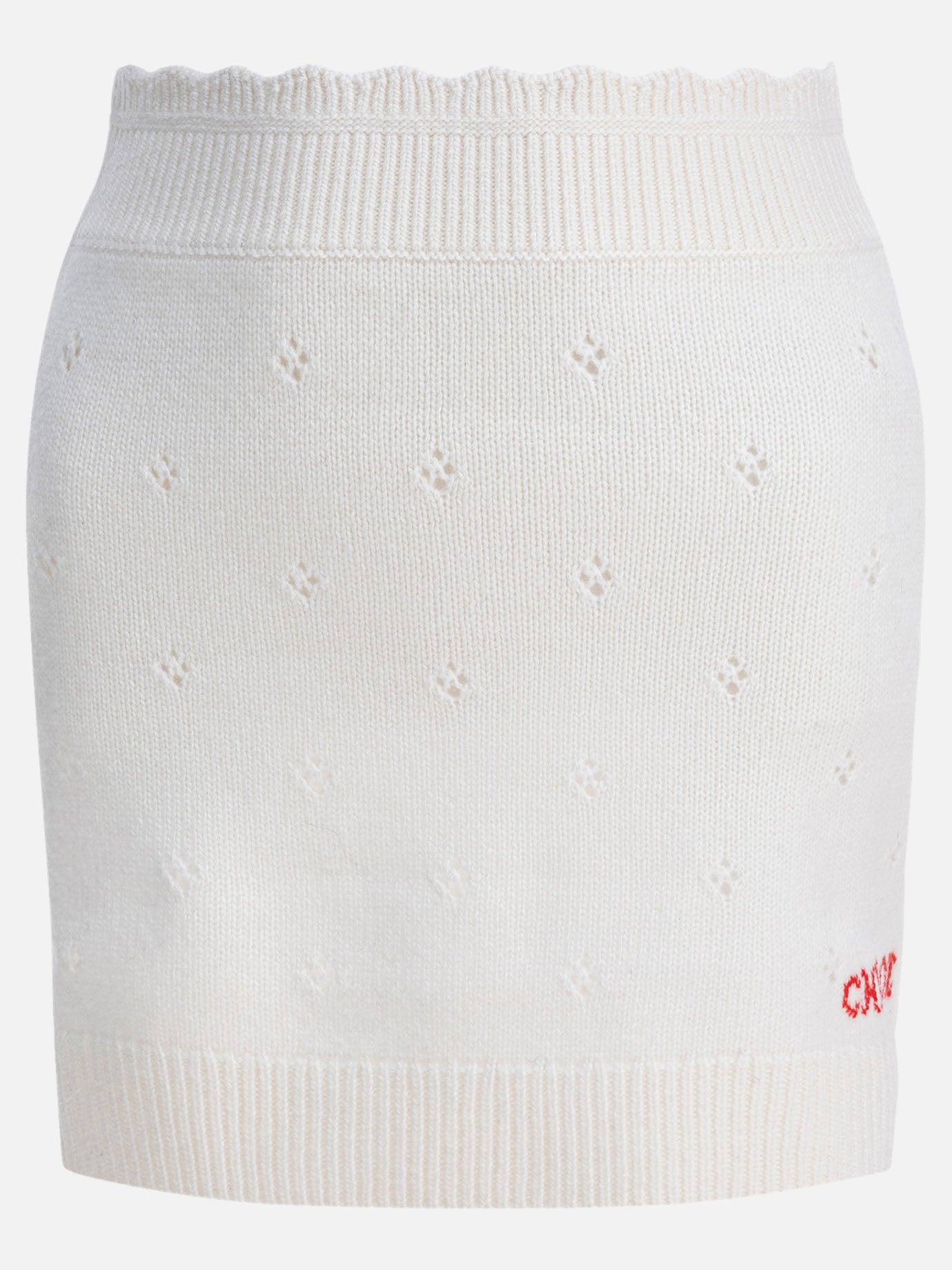 Gonne midi Solid colour  Bianco - Chloé Donna | PDP | VIETTI Online Store | Zoom-Modal
