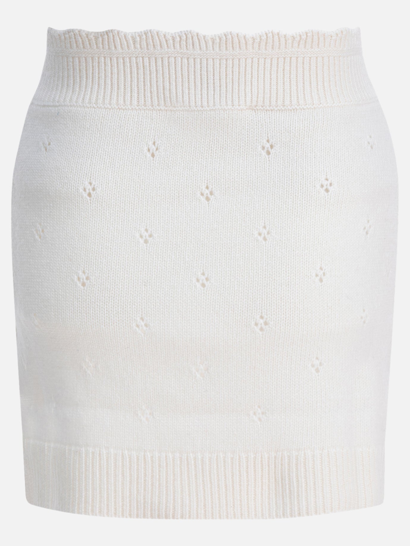 Gonne midi Solid colour  Bianco - Chloé Donna | PDP | VIETTI Online Store | Zoom-Modal_2
