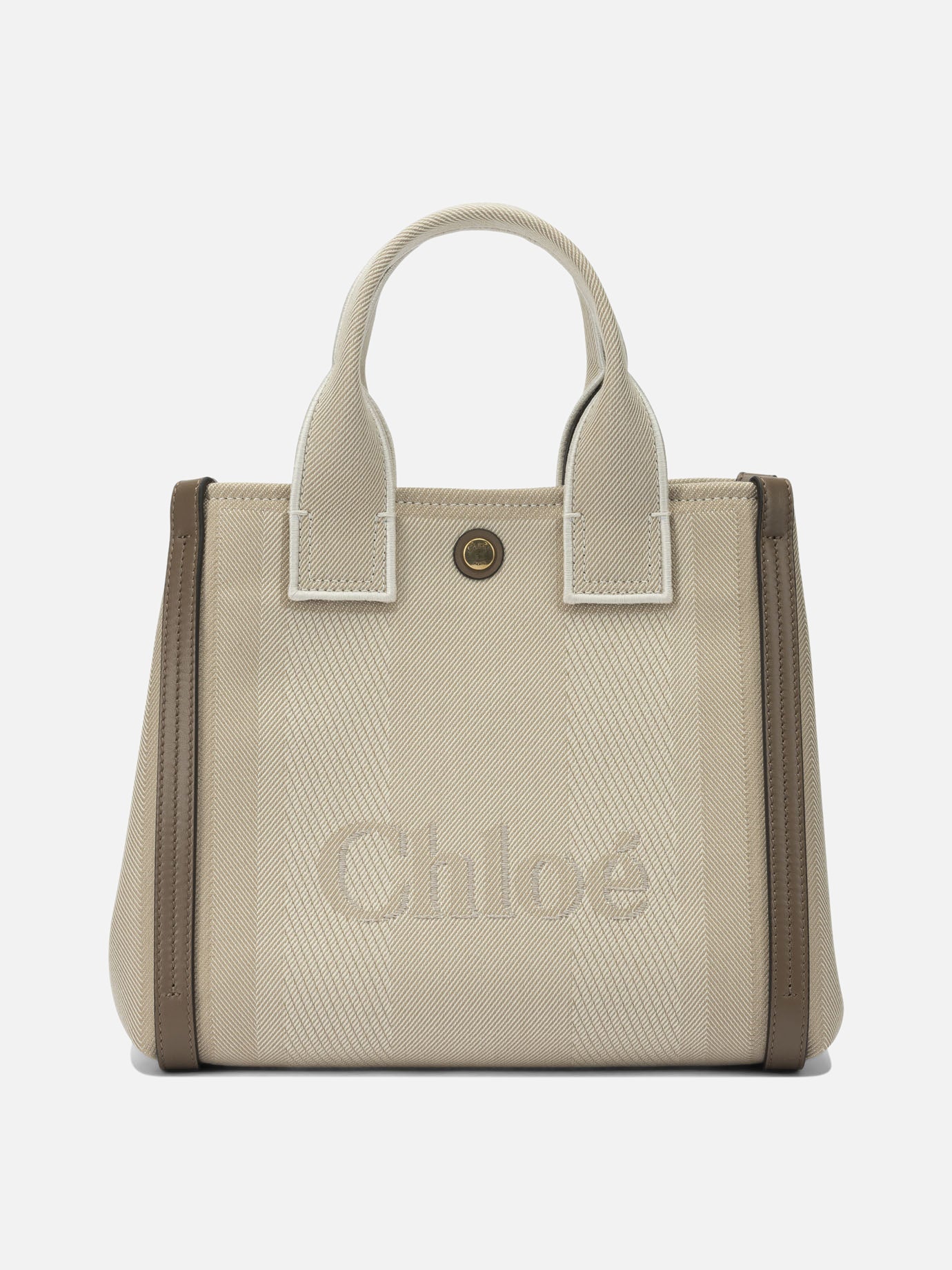 Small bags 91% recycled cotton 6% polyester 3% other fibres  Beige - Chloé Women | PDP | VIETTI Online Store | thumbnail_3