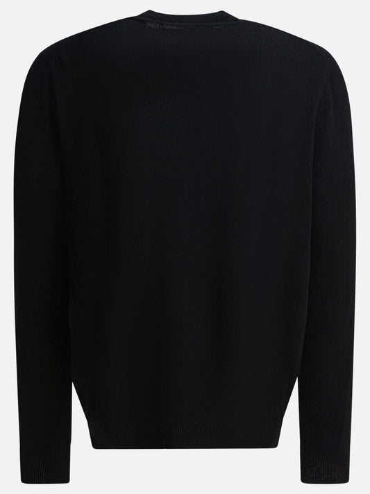 Cardigan Logo  Nero - Comme Des Garçons Play Uomo | PLP | VIETTI Online Store | 2
