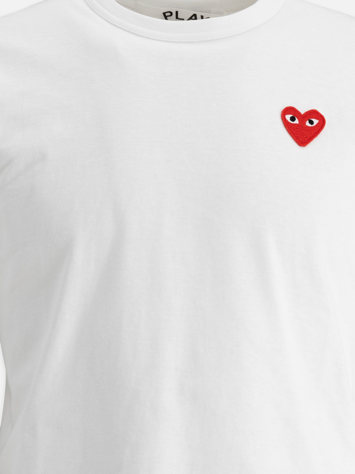 Crewneck t-shirts Logo  White - Comme Des Garçons Play Men | PDP | VIETTI Online Store | Zoom-Modal_3
