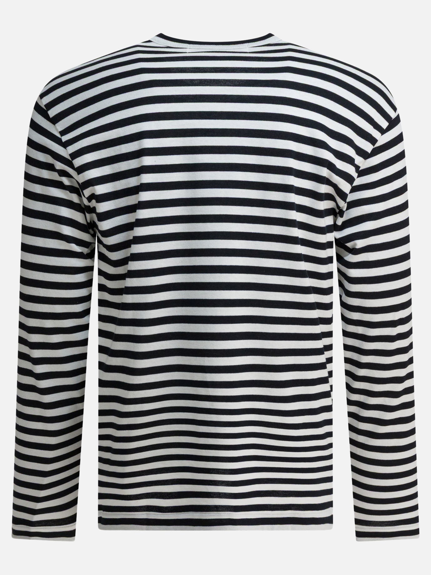 Crewneck t-shirts Striped  Black - Comme Des Garçons Play Men | PDP | VIETTI Online Store | thumbnail_2