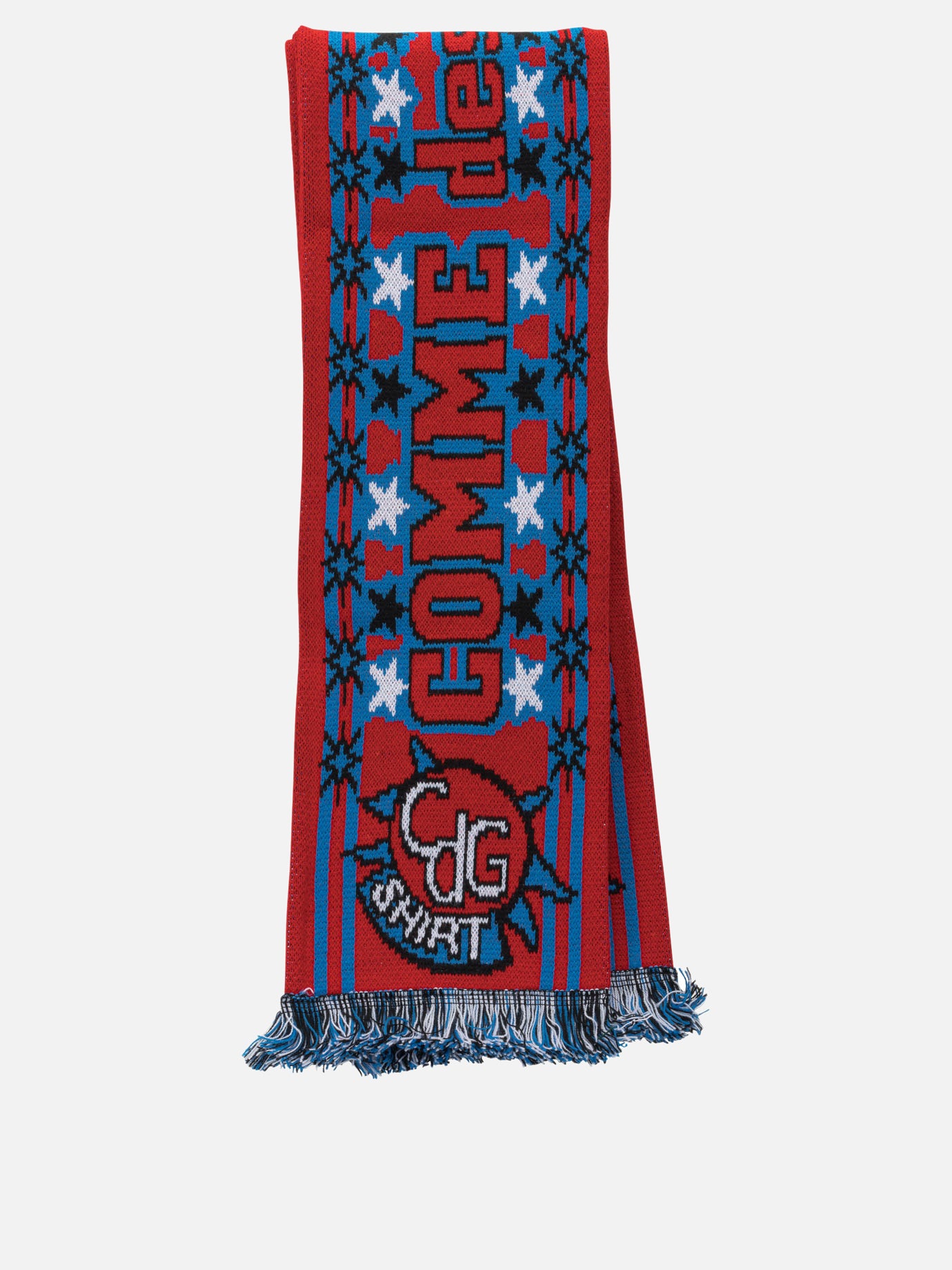 Fringed scarves 100% acrylic  Red - Comme Des Garçons Shirt Men | PDP | VIETTI Online Store | Zoom-Modal

