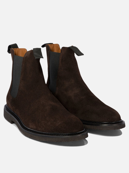 Chelsea boots 100% suede - 100% rubber  Brown - Common Projects Men | PLP | VIETTI Online Store | 2
