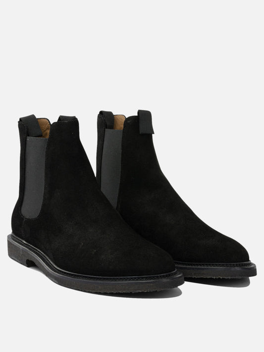 Chelsea boots 100% suede - 100% rubber  Black - Common Projects Men | PLP | VIETTI Online Store | 2
