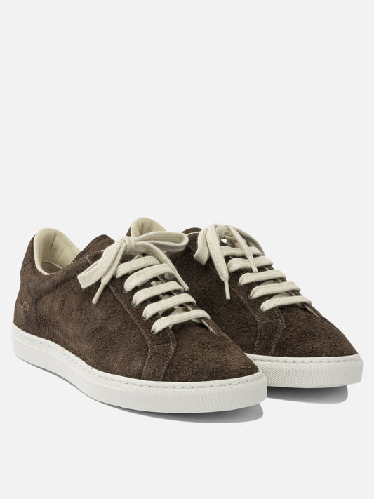 Low top sneakers 100% suede - 100% rubber  Brown - Common Projects Men | PLP | VIETTI Online Store | 2
