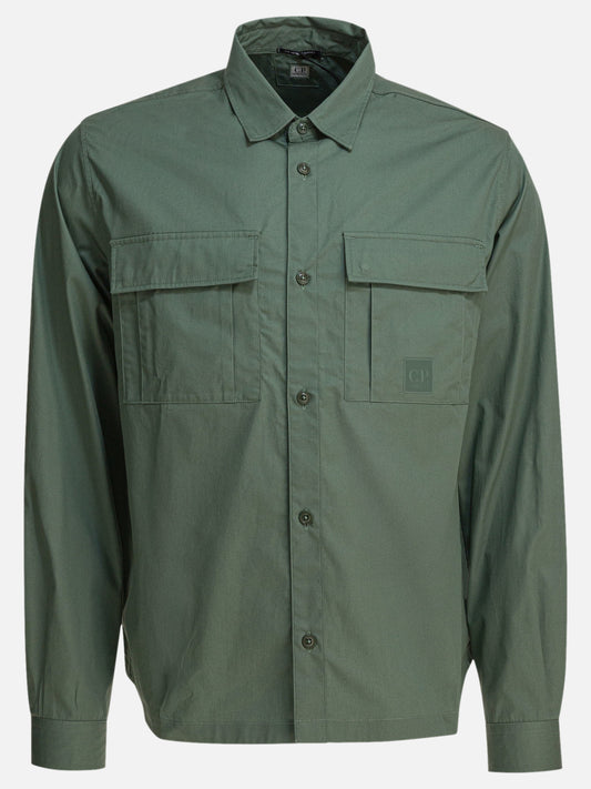 Casual shirts Tinta unita  Green - C.P. Company Men | PDP | VIETTI Online Store 
