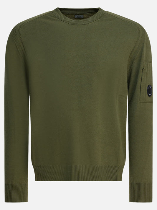 Maglioni girocollo Logo  Verde - C.P. Company Uomo | PLP | VIETTI Online Store 

