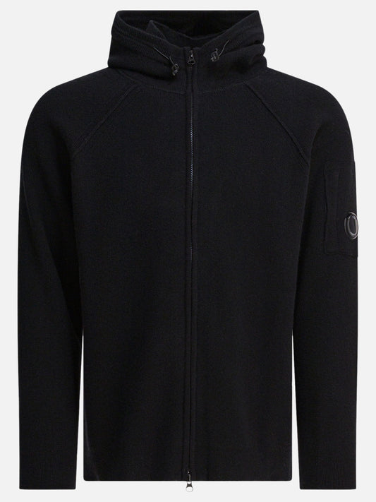 Maglioni con zip Logo  Nero - C.P. Company Uomo | PDP | VIETTI Online Store 

