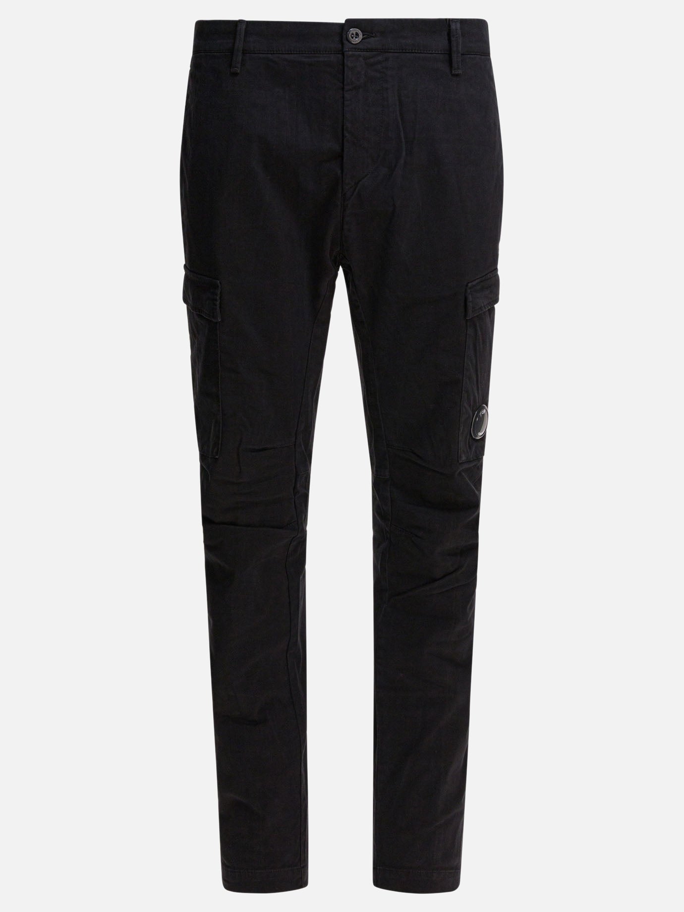Cargo & parachute trousers Logo  Black - C.P. Company Men | PDP | VIETTI Online Store | Zoom-Modal
