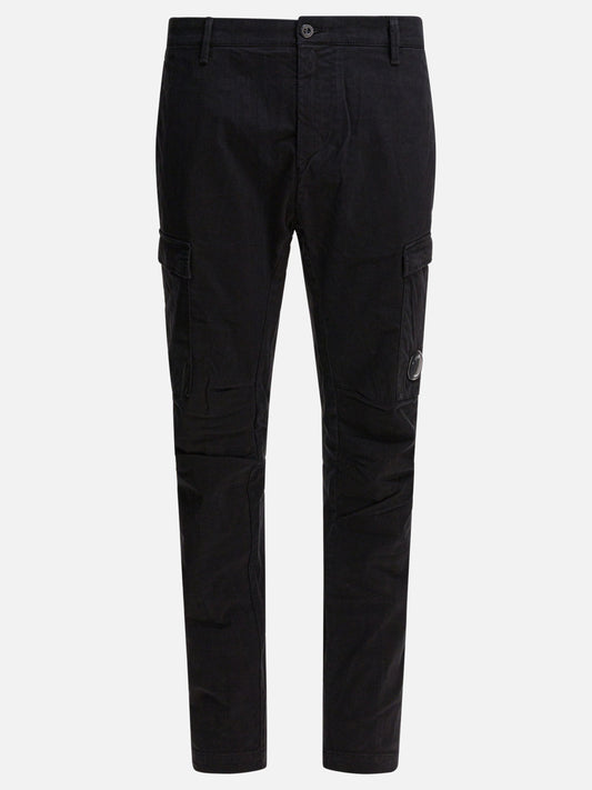 Cargo & parachute trousers Logo  Black - C.P. Company Men | PDP | VIETTI Online Store 
