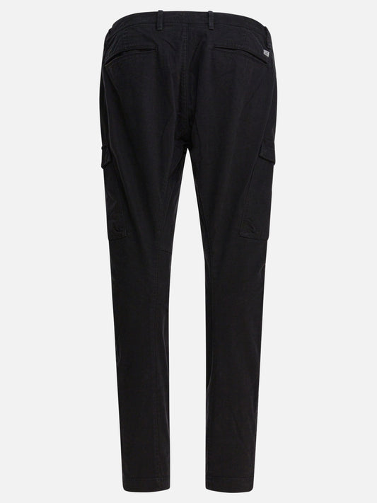 Cargo & parachute trousers Logo  Black - C.P. Company Men | PDP | VIETTI Online Store | 2
