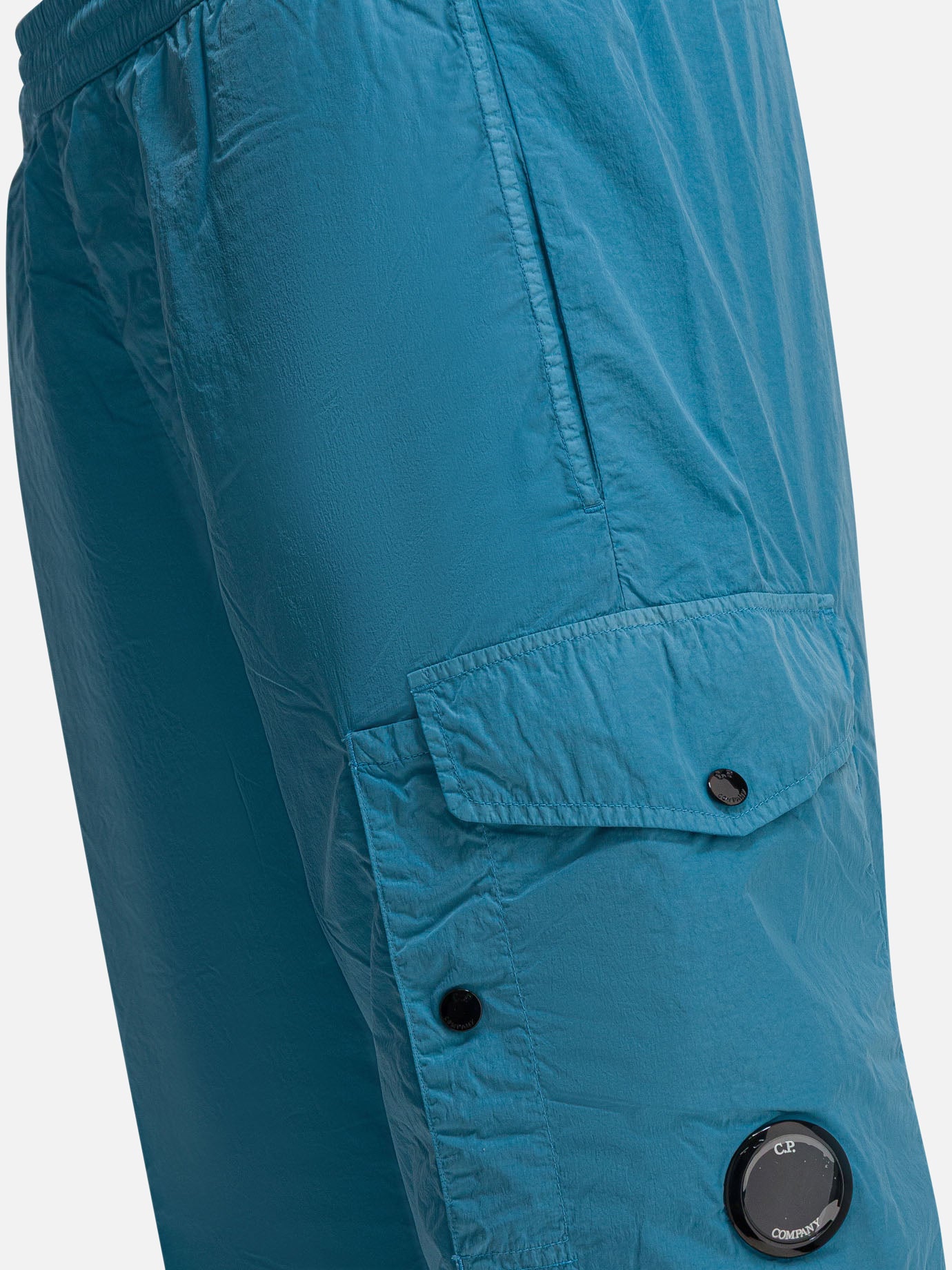 Cargo & parachute trousers Solid colour  Light blue - C.P. Company Men | PDP | VIETTI Online Store | Zoom-Modal_4
