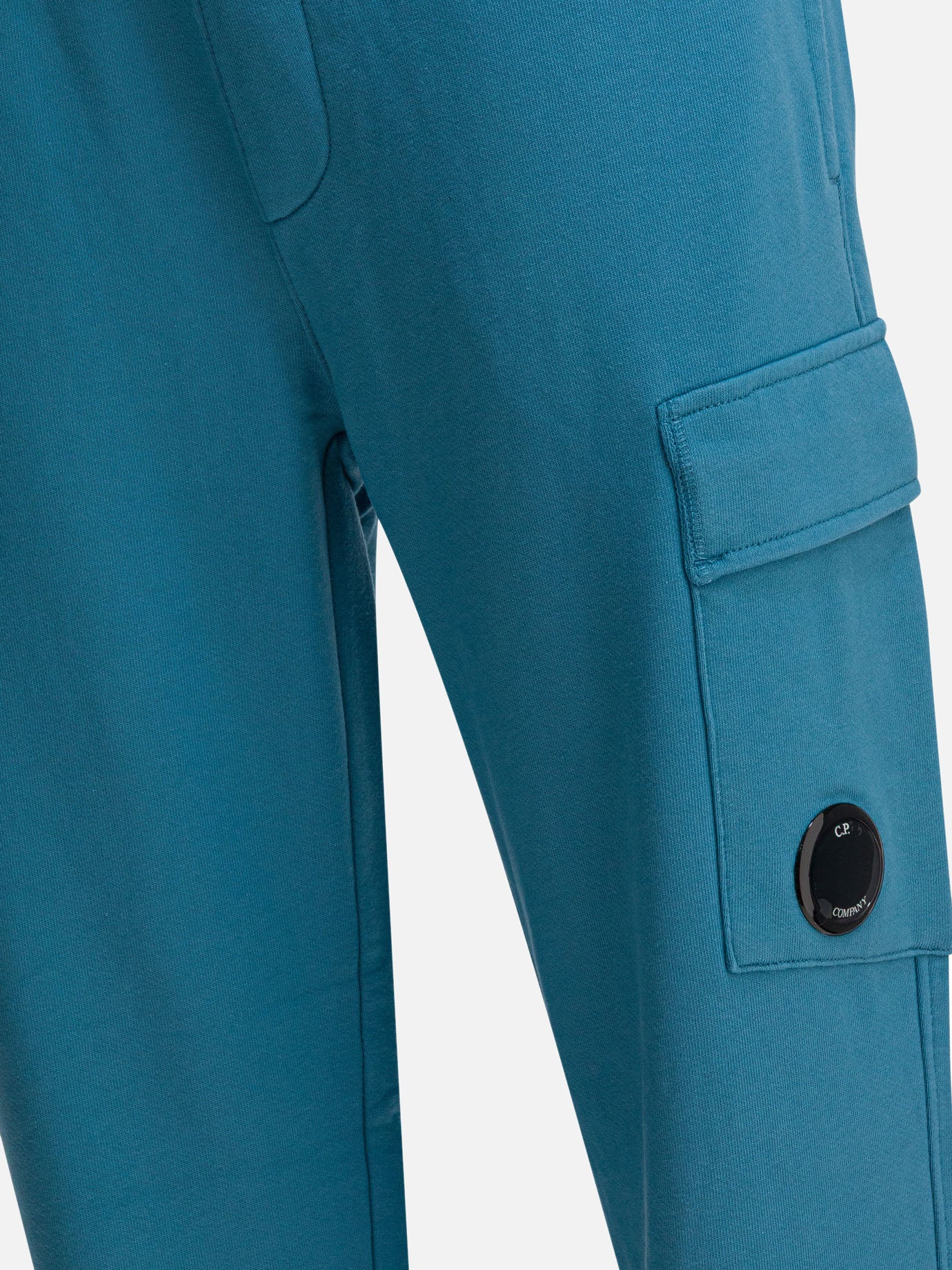 Pantaloni sportivi Solid colour  Azzurro - C.P. Company Uomo | PDP | VIETTI Online Store | thumbnail_4