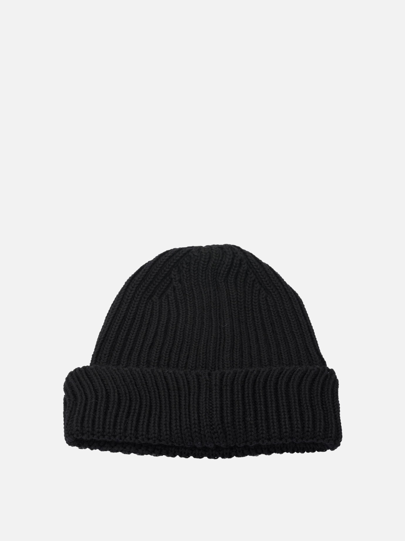 Beanies 100% merino wool  Black - C.P. Company Men | PDP | VIETTI Online Store | thumbnail_2