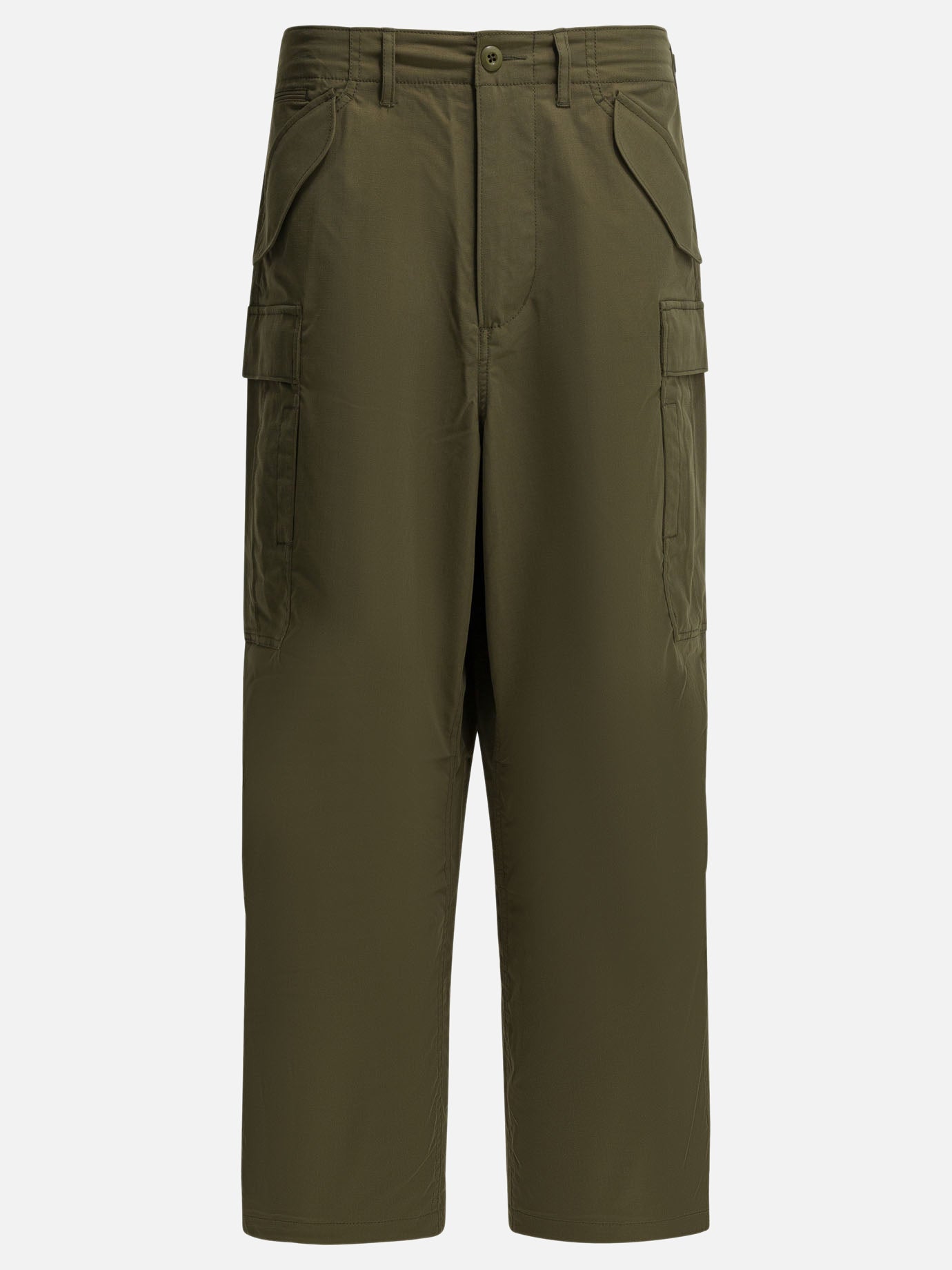 Cargo & parachute trousers Solid colour  Green - Daiwa Pier 39 Men | PDP | VIETTI Online Store | Zoom-Modal
