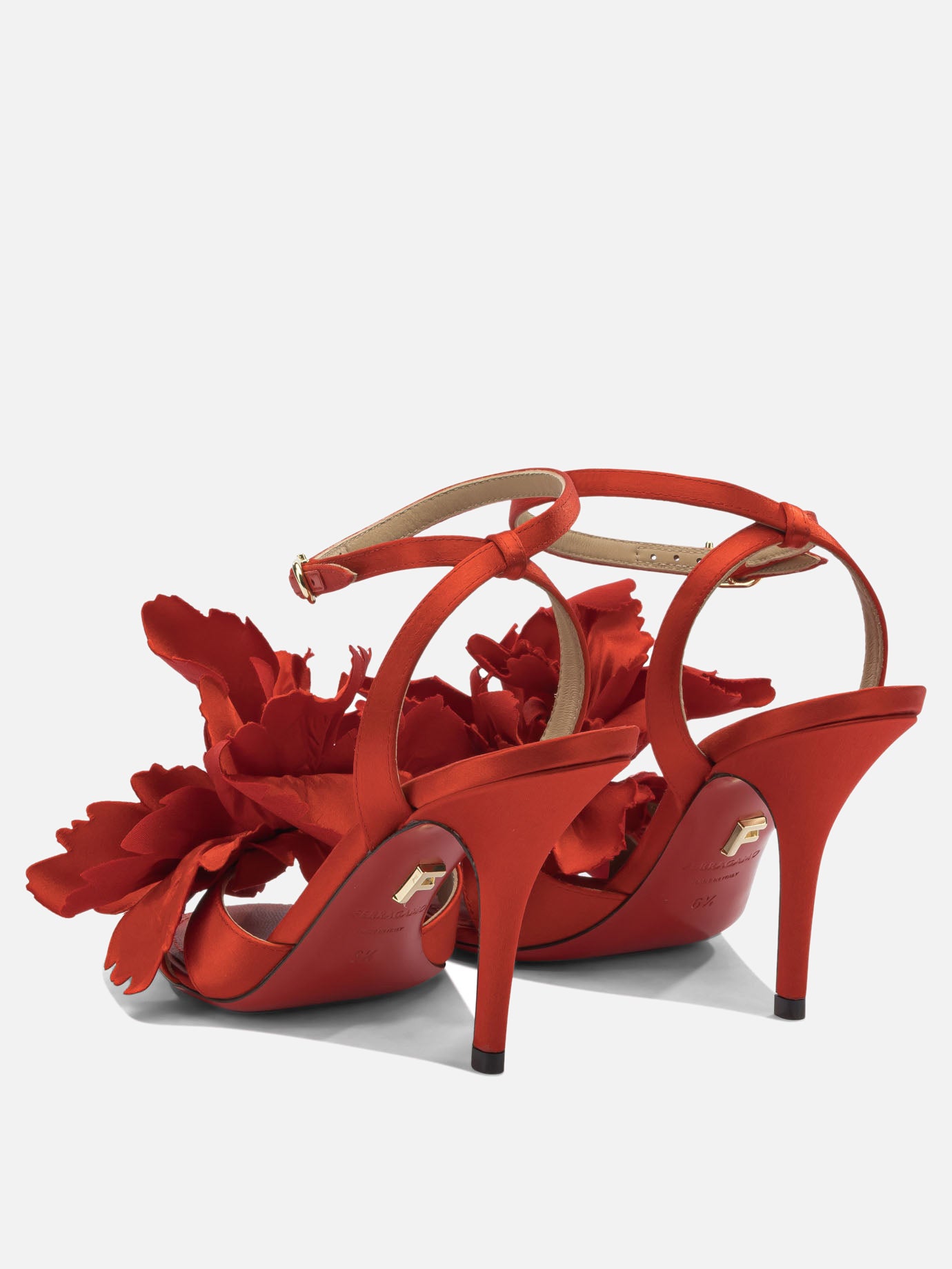 Heeled sandals 0787597  Red - Ferragamo Women | PDP | VIETTI Online Store | Zoom-Modal_4
