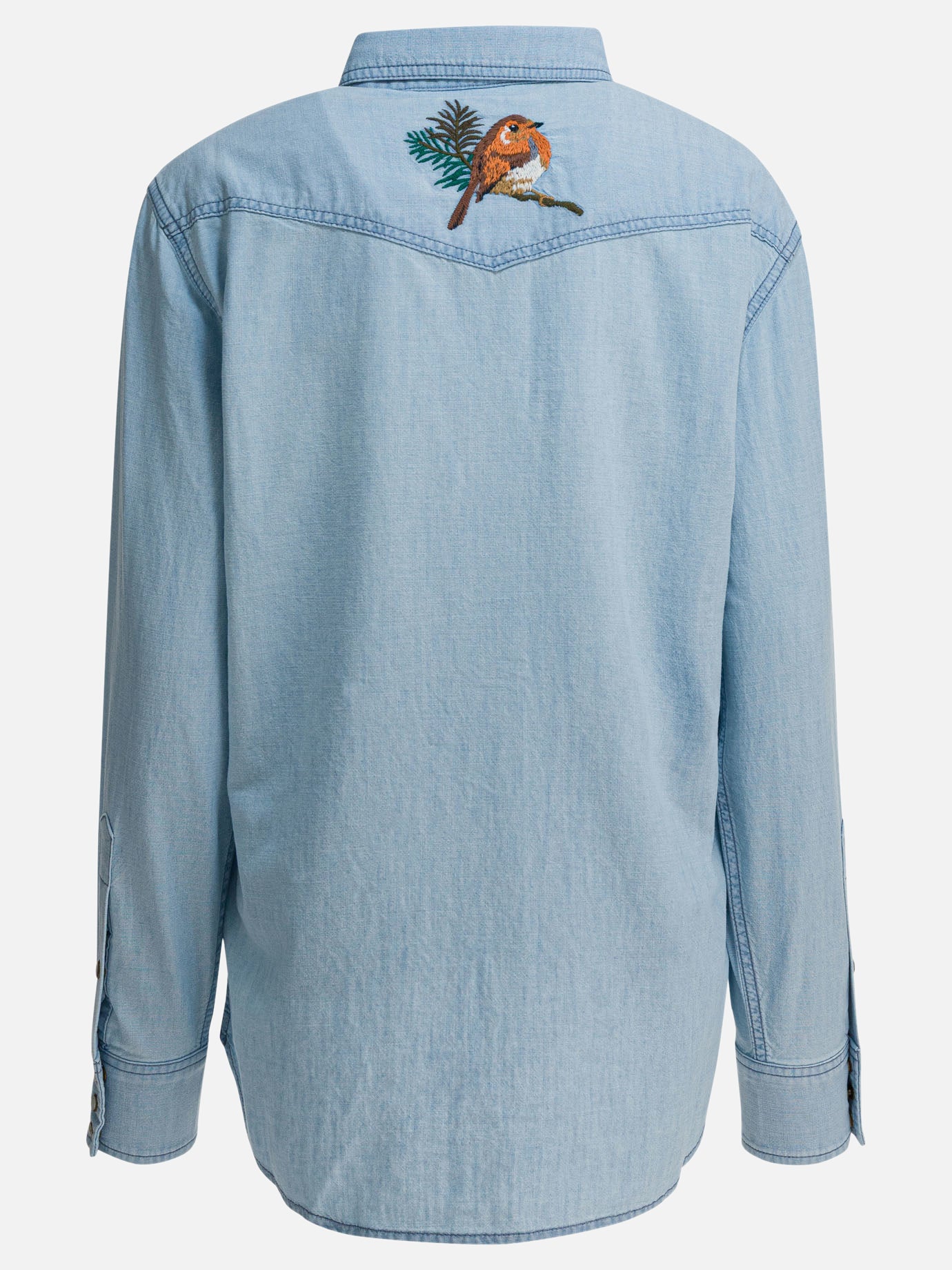Camicie casual Solid colour  Azzurro - Filson Donna | PDP | VIETTI Online Store | thumbnail_2