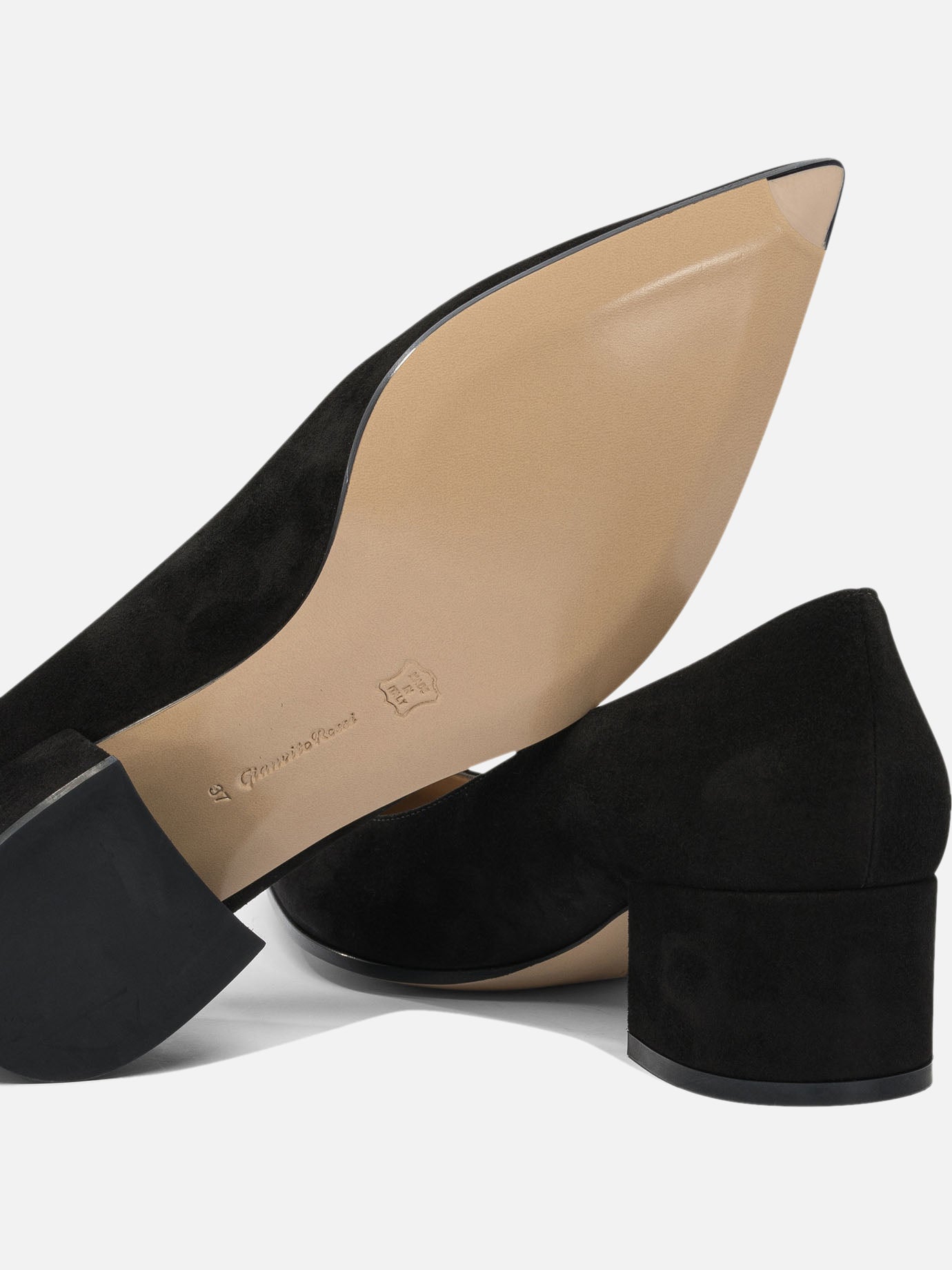 Pumps 100% suede - 100% leather  Black - Gianvito Rossi Women | PDP | VIETTI Online Store | Zoom-Modal_5
