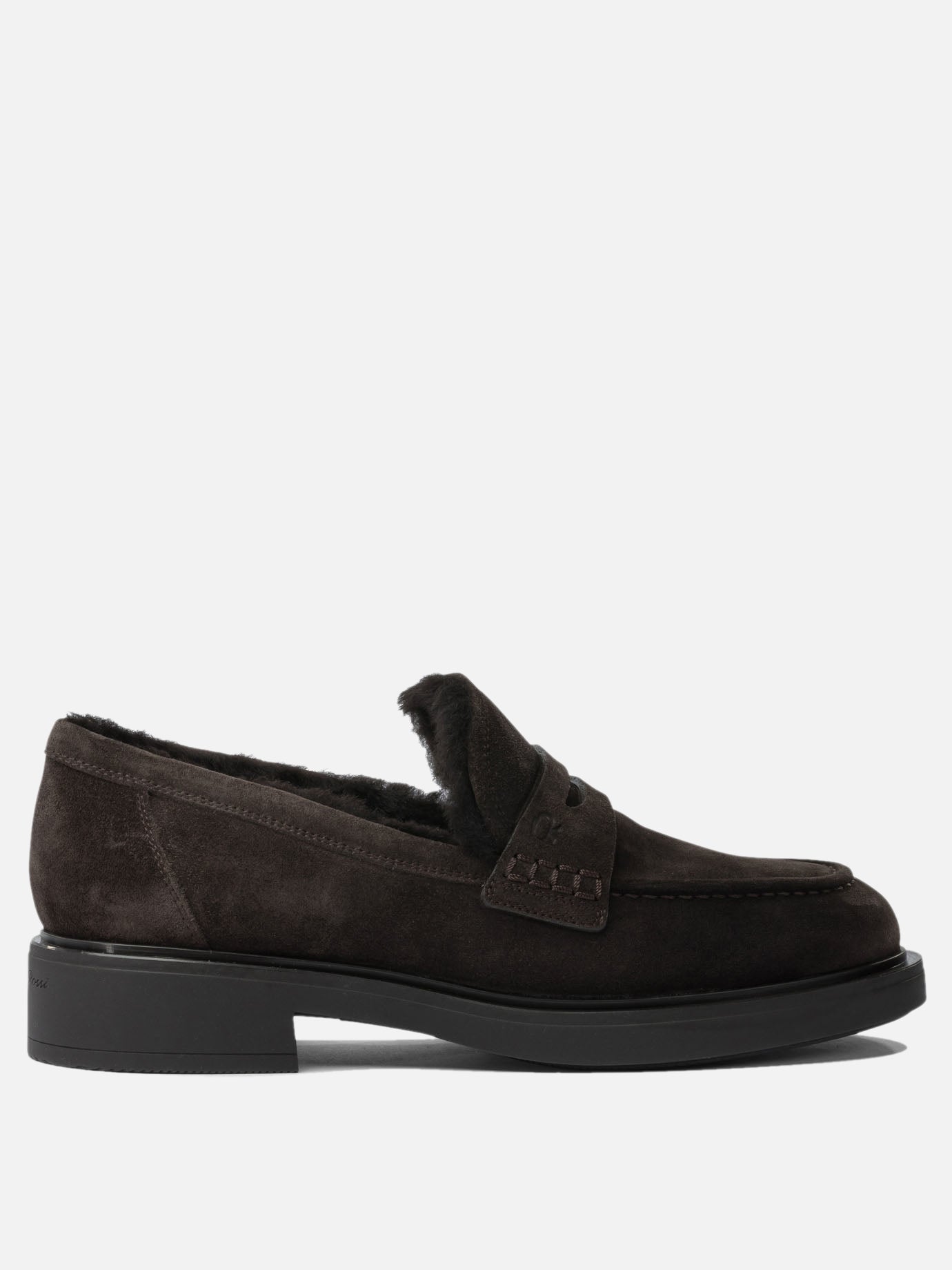 Mocassini 100% calf leather - 100% rubber  Marrone - Gianvito Rossi Donna | PDP | VIETTI Online Store | Zoom-Modal
