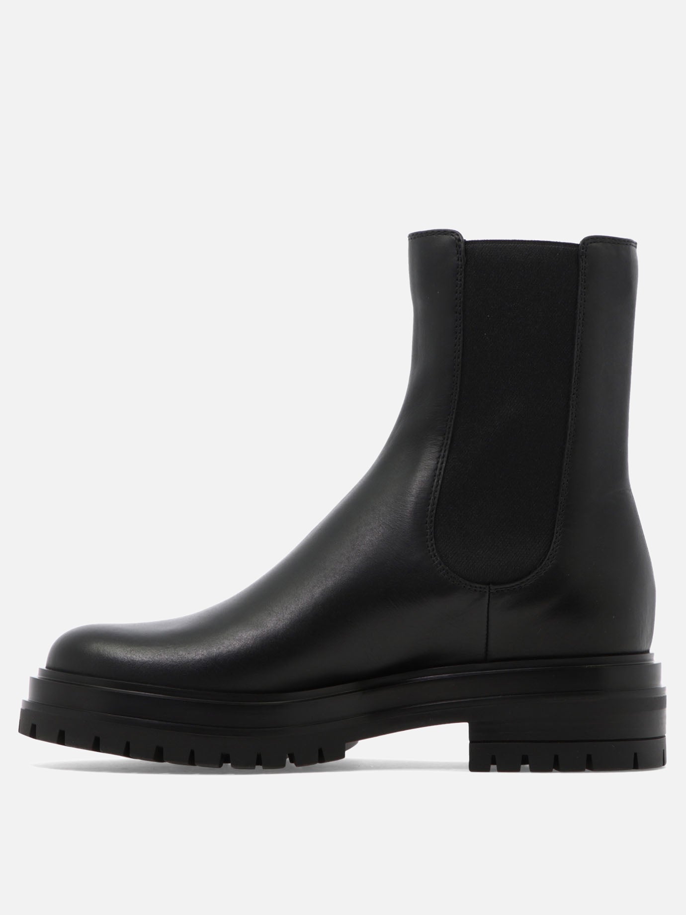 Chelsea boots 100% leather - 100% rubber  Black - Gianvito Rossi Women | PDP | VIETTI Online Store | thumbnail_3