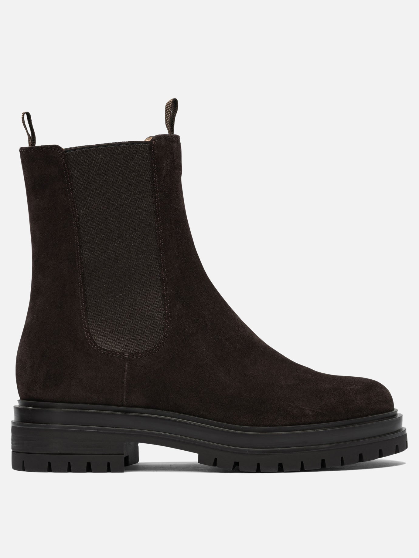 Stivaletti Chelsea 100% leather - 100% rubber  Marrone - Gianvito Rossi Donna | PDP | VIETTI Online Store | Zoom-Modal
