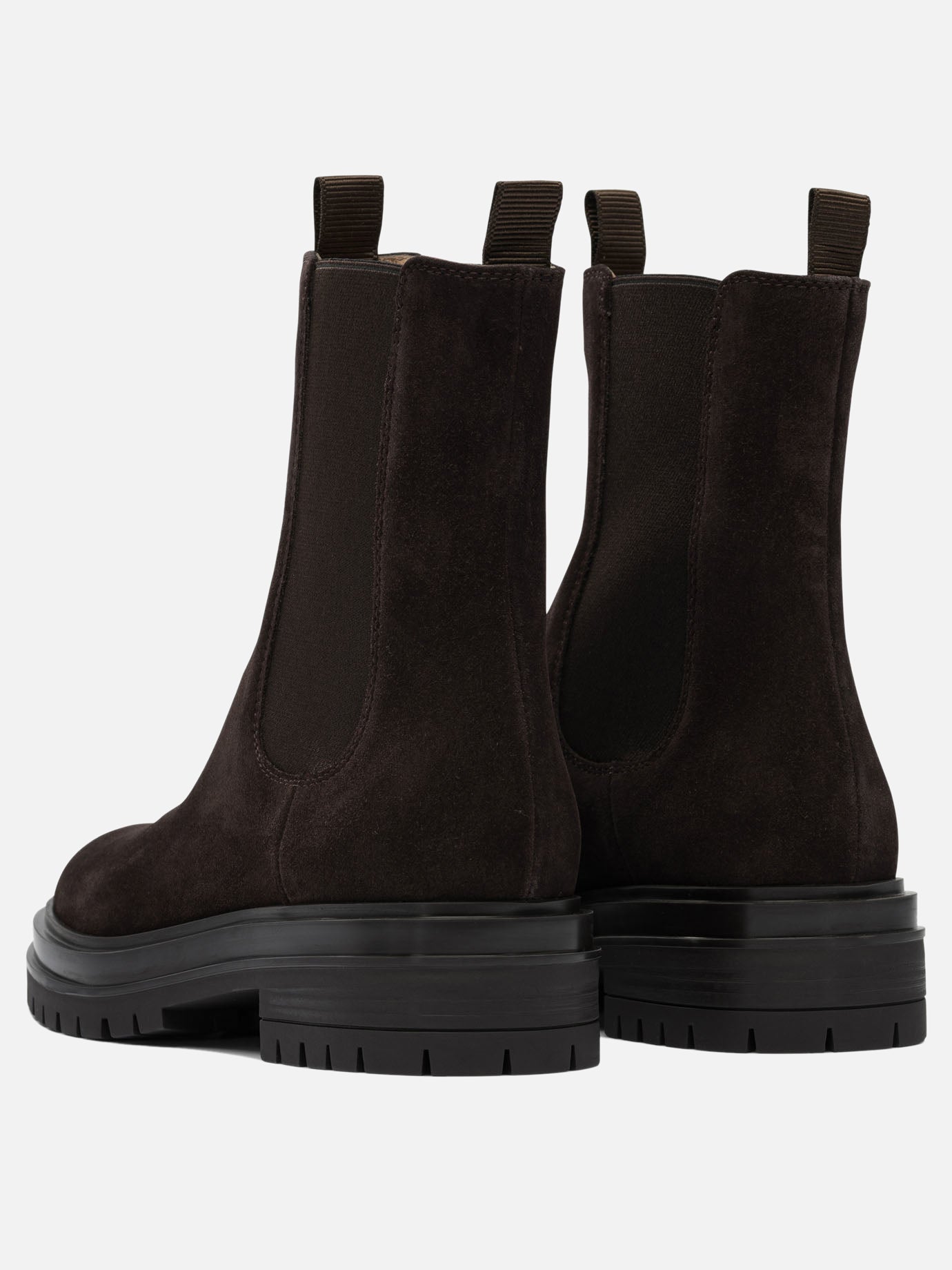 Stivaletti Chelsea 100% leather - 100% rubber  Marrone - Gianvito Rossi Donna | PDP | VIETTI Online Store | thumbnail_4