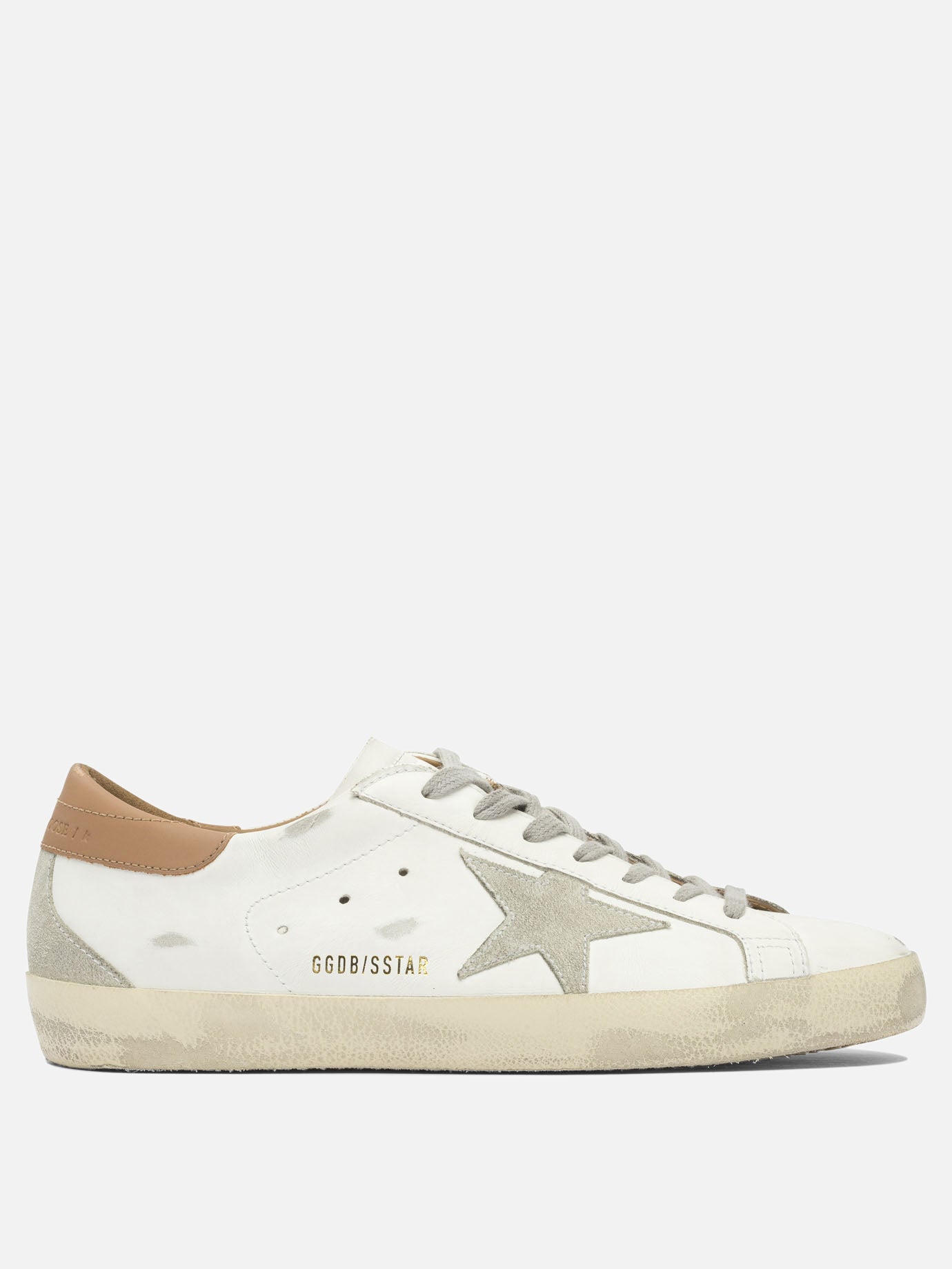 Sneaker basse 100% leather - 100% rubber  Bianco - Golden Goose Uomo | PDP | VIETTI Online Store | Zoom-Modal
