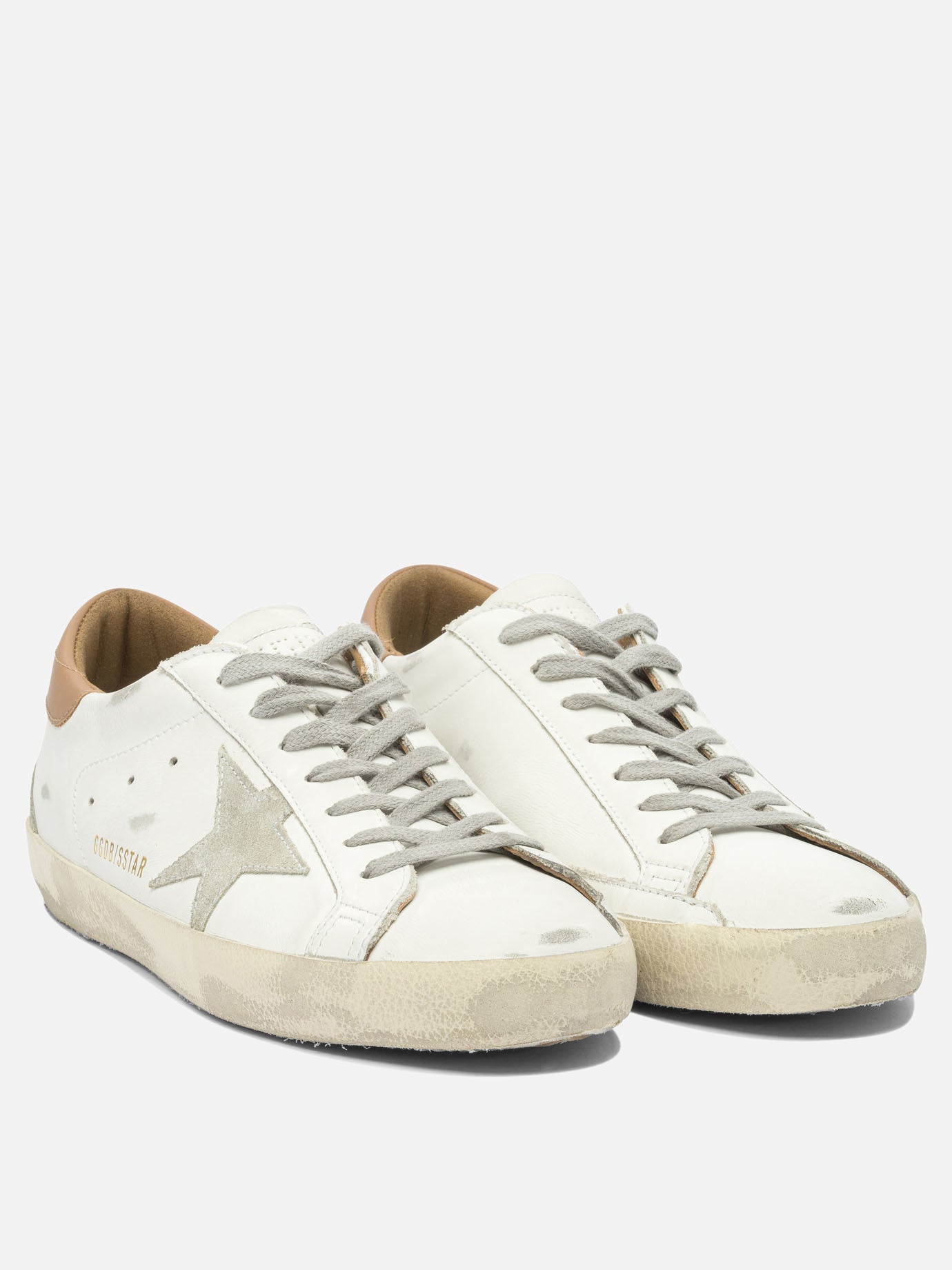 Sneaker basse 100% leather - 100% rubber  Bianco - Golden Goose Uomo | PDP | VIETTI Online Store | thumbnail_2