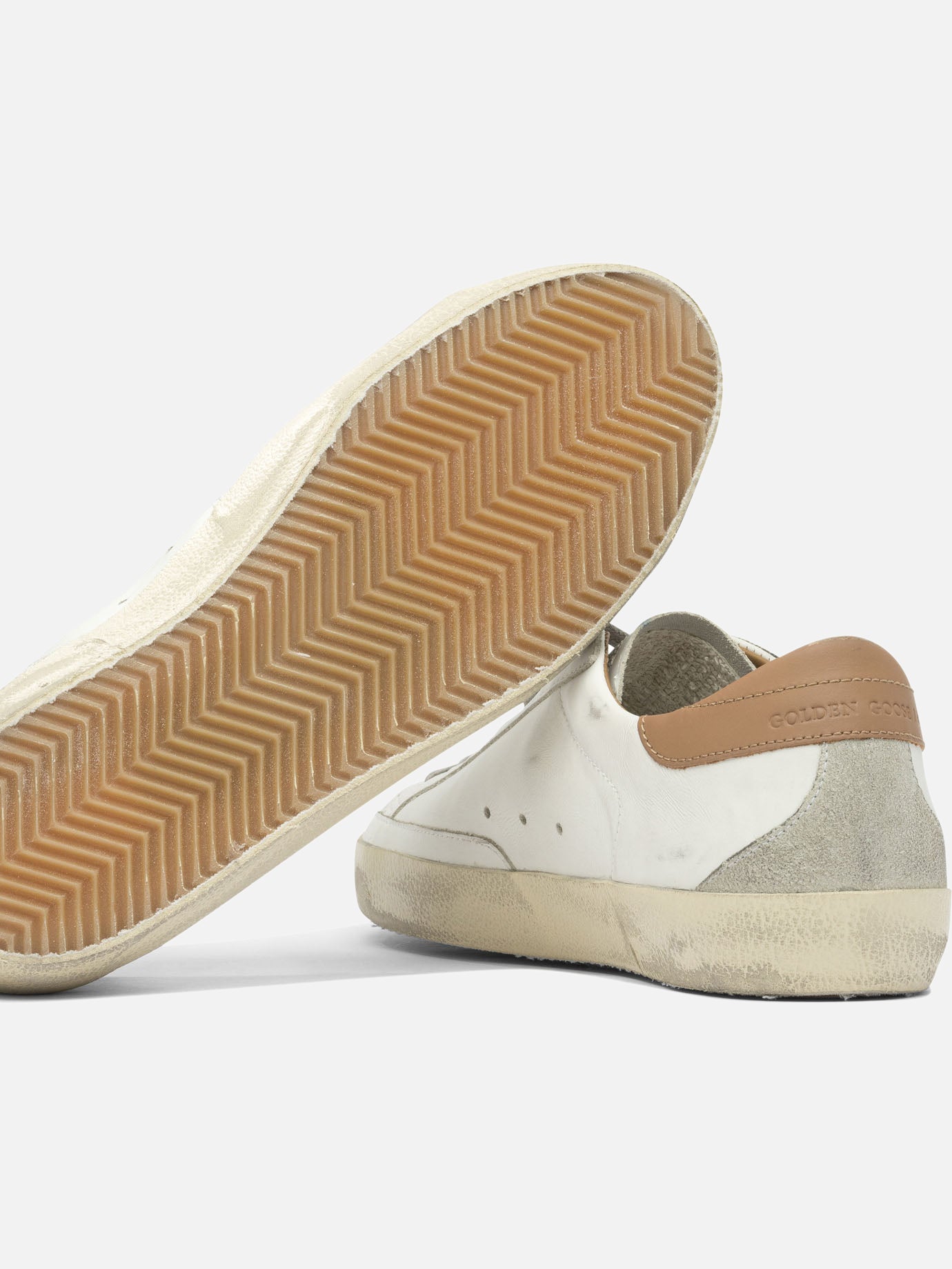 Sneaker basse 100% leather - 100% rubber  Bianco - Golden Goose Uomo | PDP | VIETTI Online Store | thumbnail_5