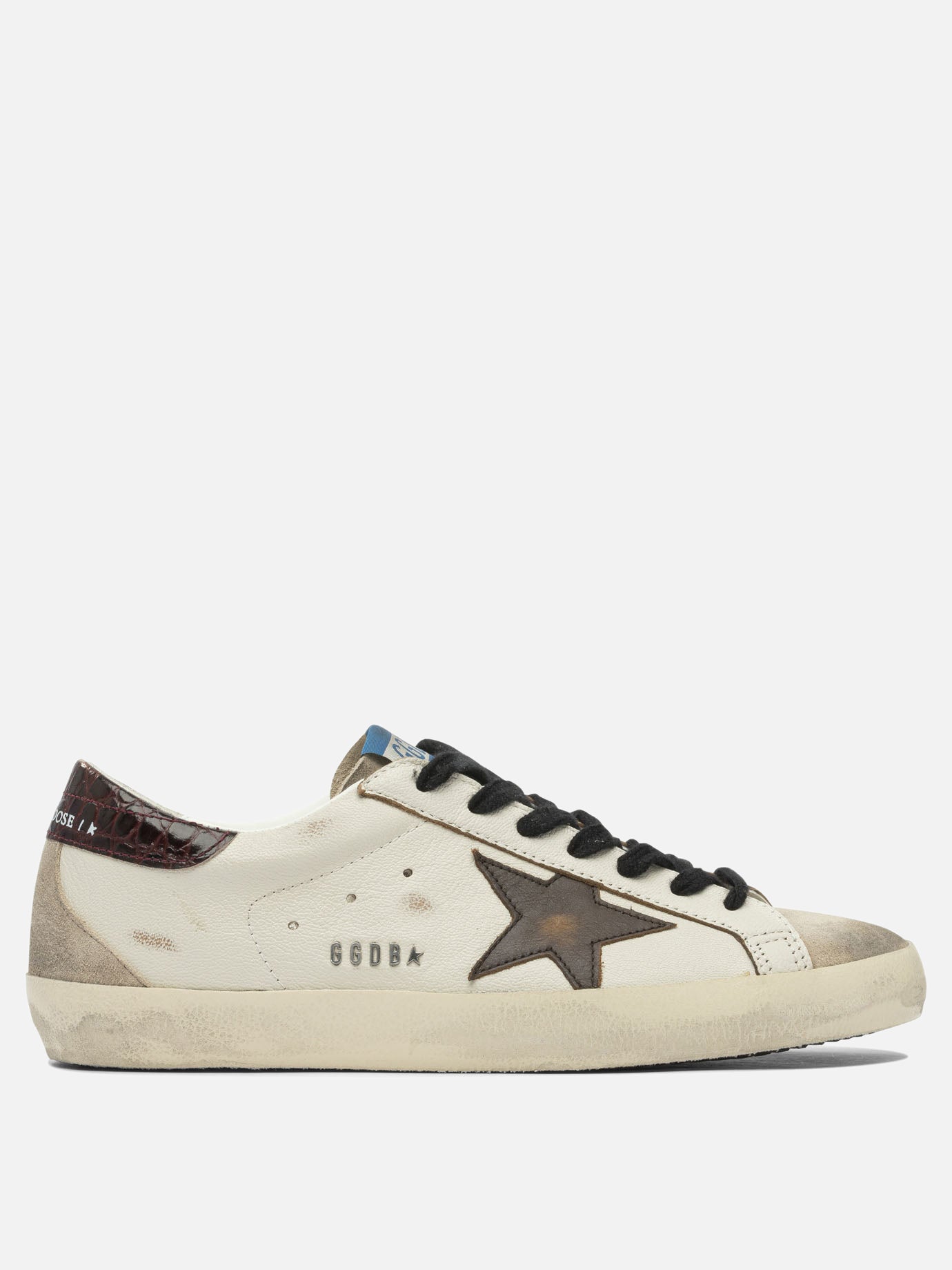 Low top sneakers 61% goat leather 39% cow leather - 100% rubber  White - Golden Goose Men | PDP | VIETTI Online Store | thumbnail