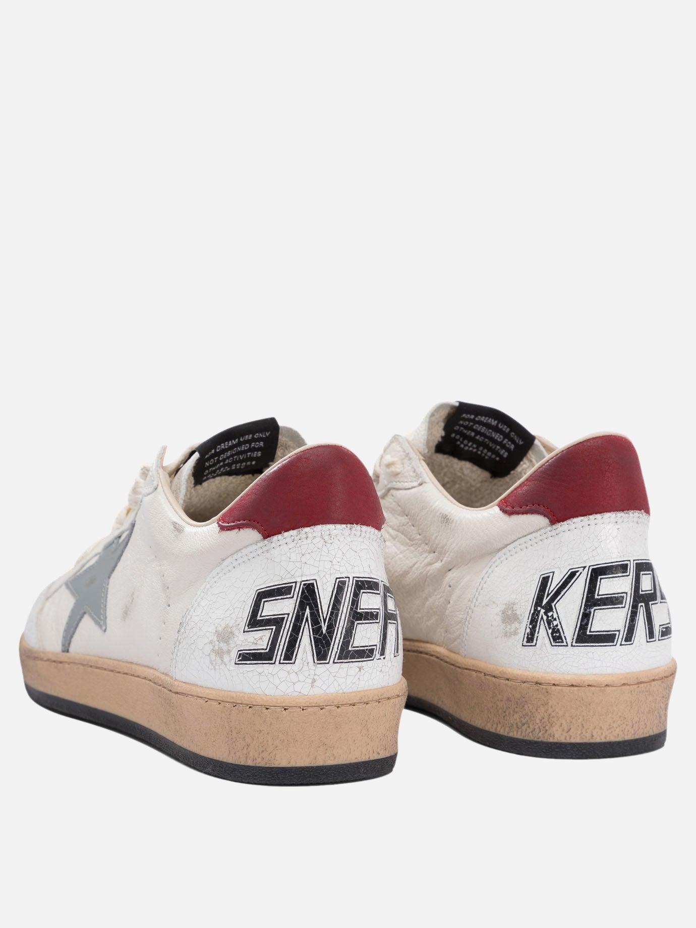 Low top sneakers 74% goat leather 26% cow leather - 100% rubber  White - Golden Goose Men | PDP | VIETTI Online Store | thumbnail_4
