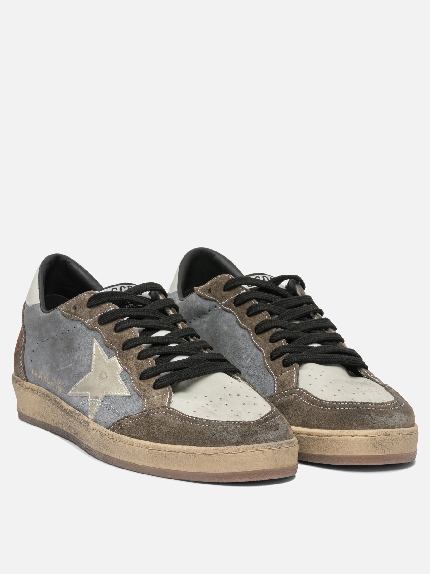 Low top sneakers 52% ovine leather 40% cow leather 34% cotton - 100% rubber  Blue - Golden Goose Men | PDP | VIETTI Online Store | Zoom-Modal_2
