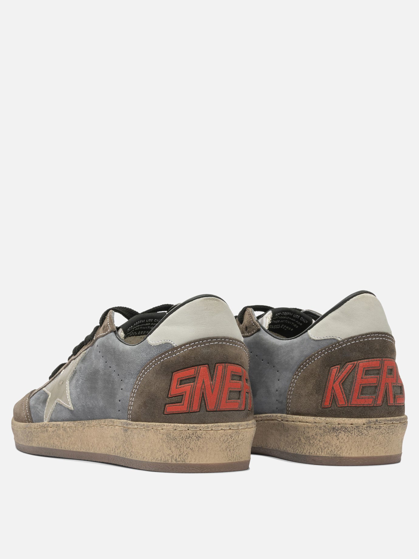 Low top sneakers 52% ovine leather 40% cow leather 34% cotton - 100% rubber  Blue - Golden Goose Men | PDP | VIETTI Online Store | thumbnail_4