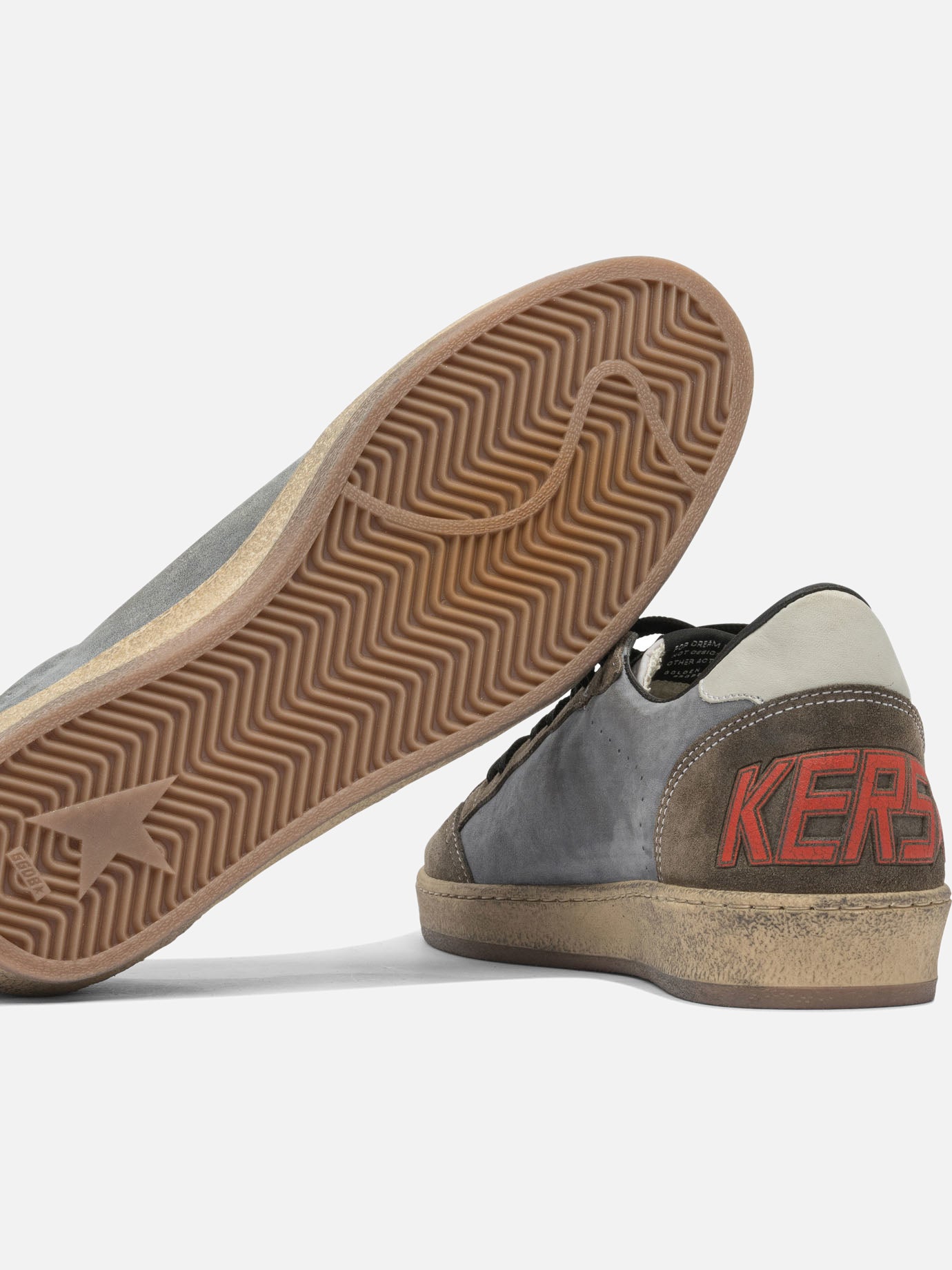 Low top sneakers 52% ovine leather 40% cow leather 34% cotton - 100% rubber  Blue - Golden Goose Men | PDP | VIETTI Online Store | thumbnail_5