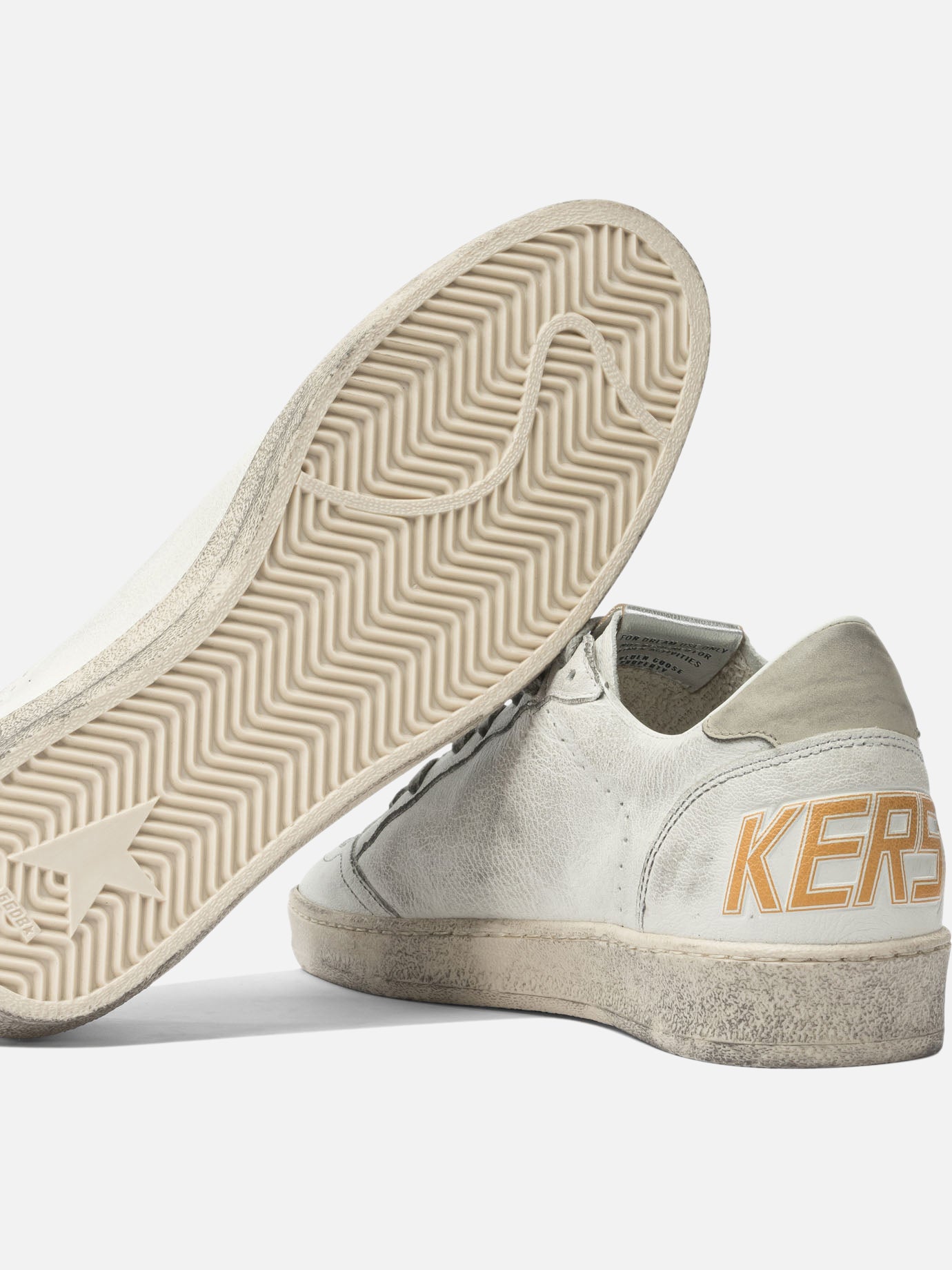 Sneaker basse 93% goat leather 7% cow leather - 100% rubber  Bianco - Golden Goose Uomo | PDP | VIETTI Online Store | Zoom-Modal_5

