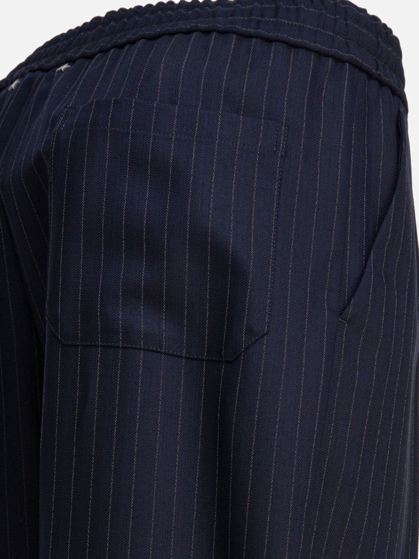 Leisure trousers Solid colour  Blue - Golden Goose Men | PDP | VIETTI Online Store | thumbnail_4