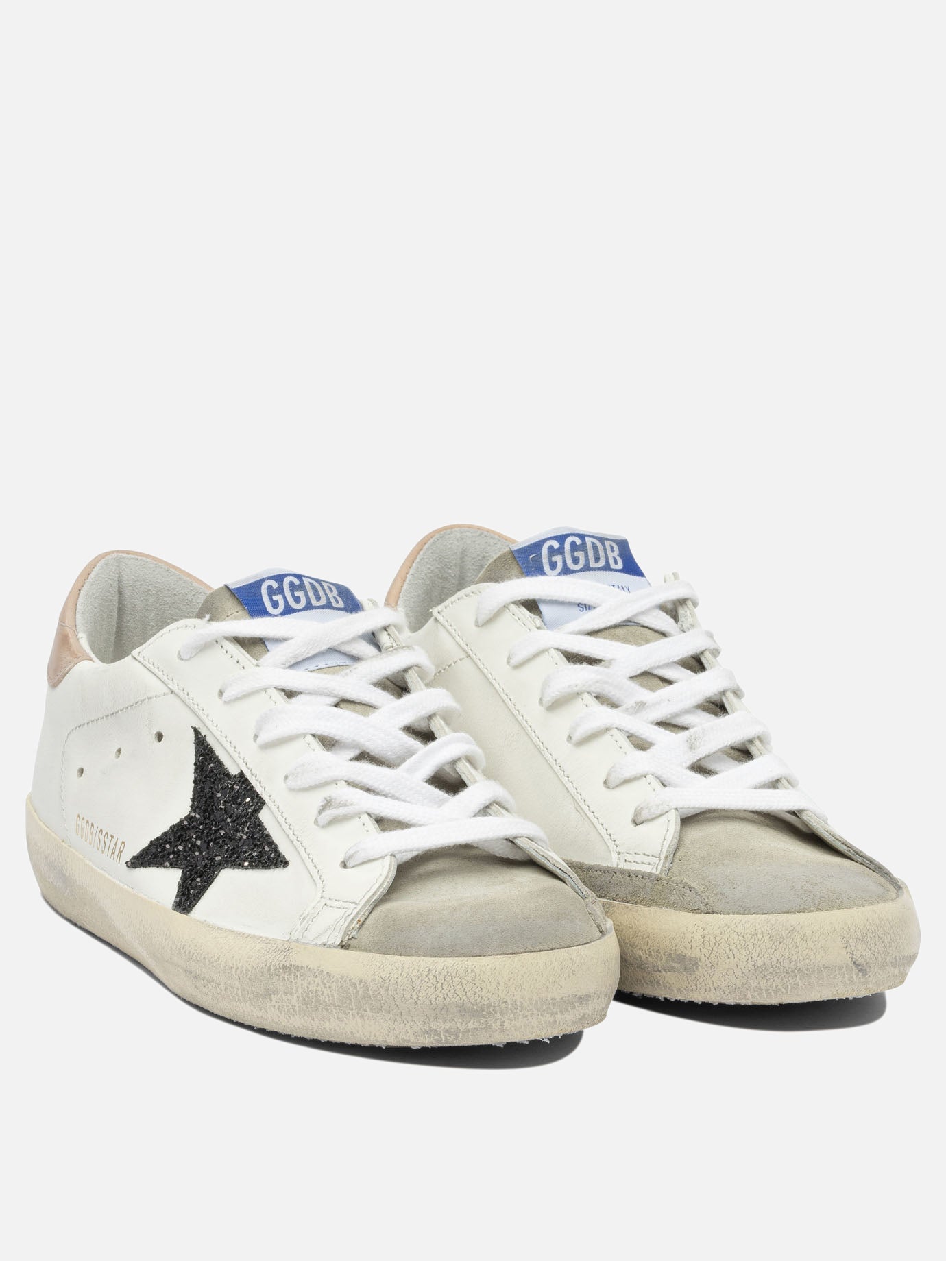 Sneaker basse 97% cow leather 2% polyethylene 1% cotton - 100% rubber  Bianco - Golden Goose Donna | PDP | VIETTI Online Store | Zoom-Modal_2
