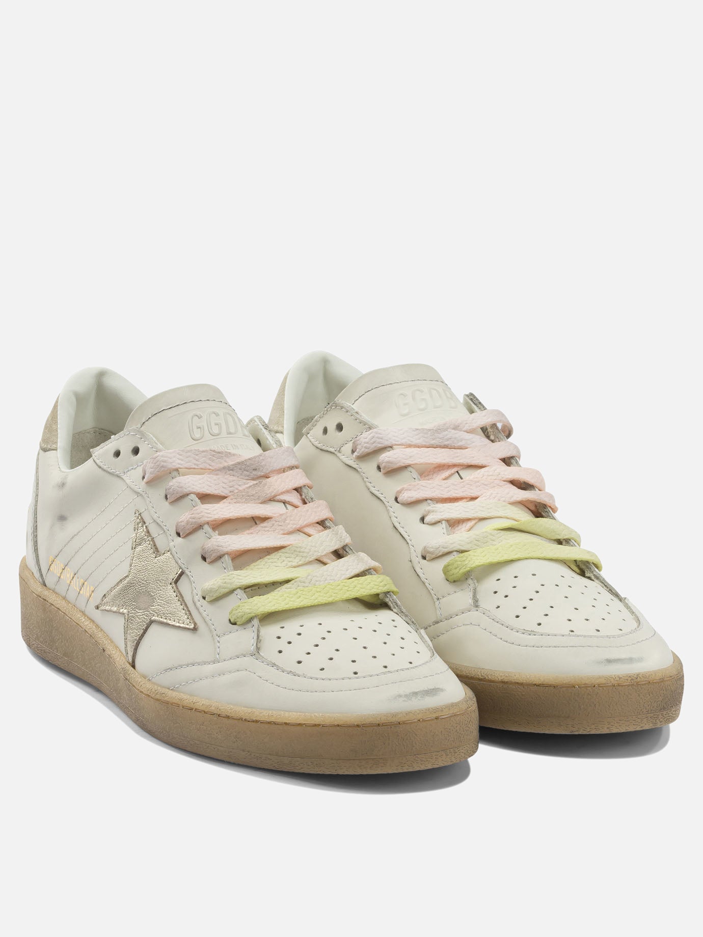 Sneaker basse 97% cow leather 3% goat leather - 100% rubber  Bianco - Golden Goose Donna | PDP | VIETTI Online Store | thumbnail_2