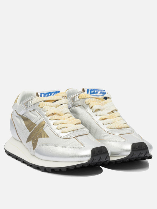 Golden Goose Sneaker "Marathon" 18887342_36 Silver 2