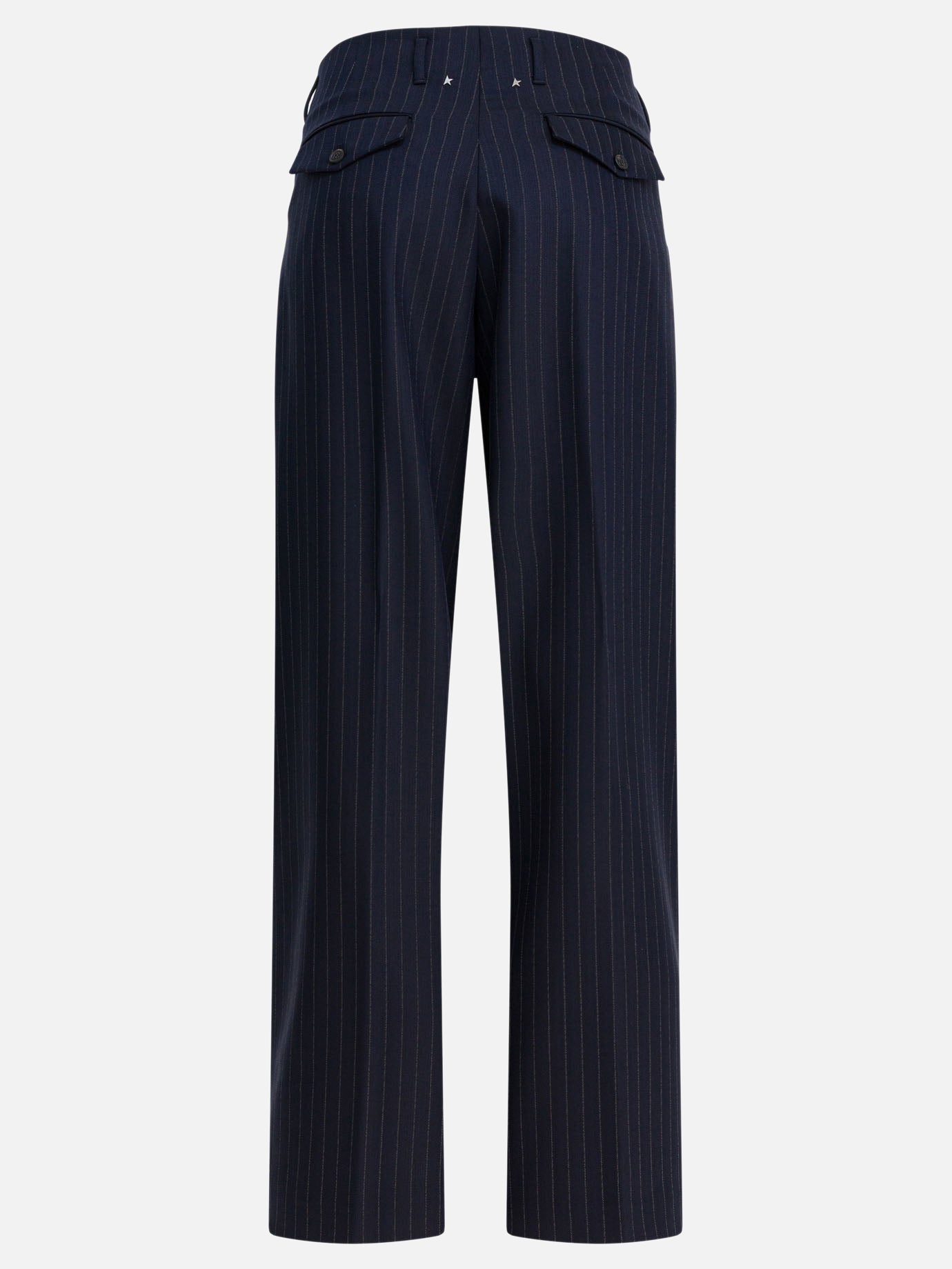 Leisure trousers Solid colour  Blue - Golden Goose Women | PDP | VIETTI Online Store | thumbnail_2
