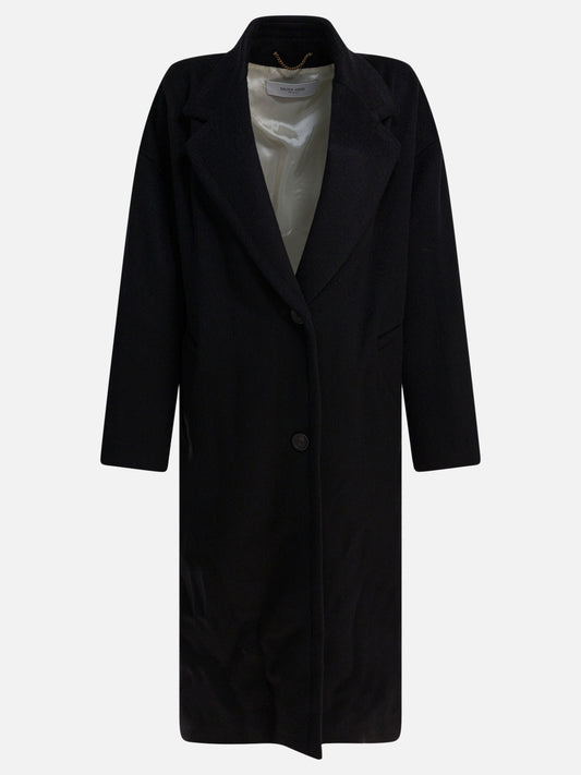 Cappotti lunghi Solid colour  Nero - Golden Goose Donna | VIETTI Online Store 
