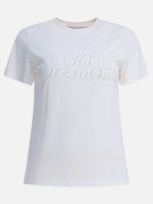 T-shirt girocollo Print  Bianco - Golden Goose Donna | PDP | VIETTI Online Store 
