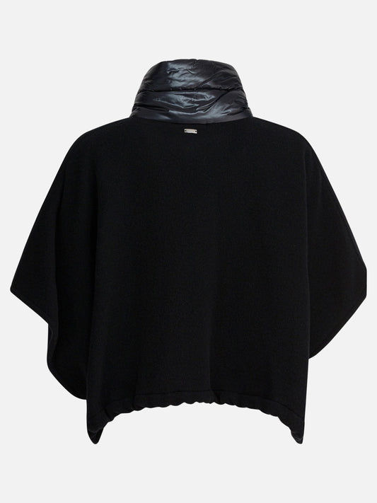 Mantelle Solid colour  Nero - Herno Donna | PDP | VIETTI Online Store | 2
