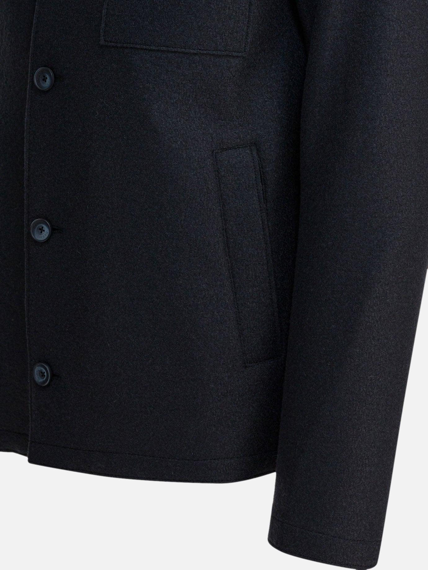 Giacche overshirt Solid colour  Blu - Herno Uomo | PDP | VIETTI Online Store | Zoom-Modal_4
