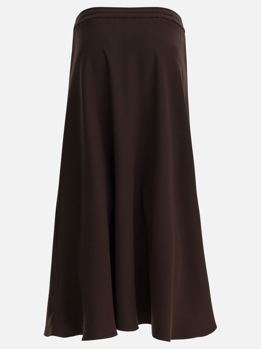 Gonne midi Solid colour  Marrone - Herno Donna | PDP | VIETTI Online Store | 2
