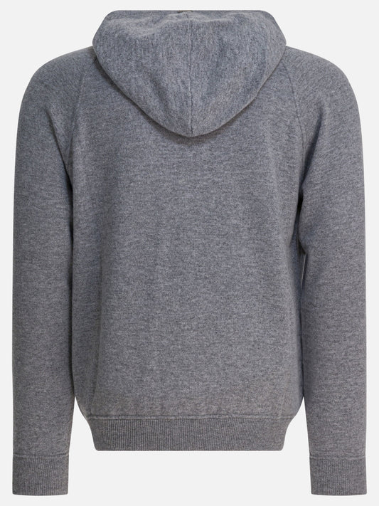Cardigan Solid colour  Grigio - Herno Uomo | PDP | VIETTI Online Store | 2
